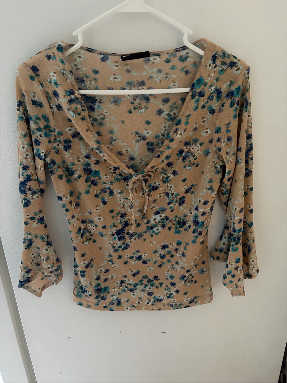 Y2K Floral Top